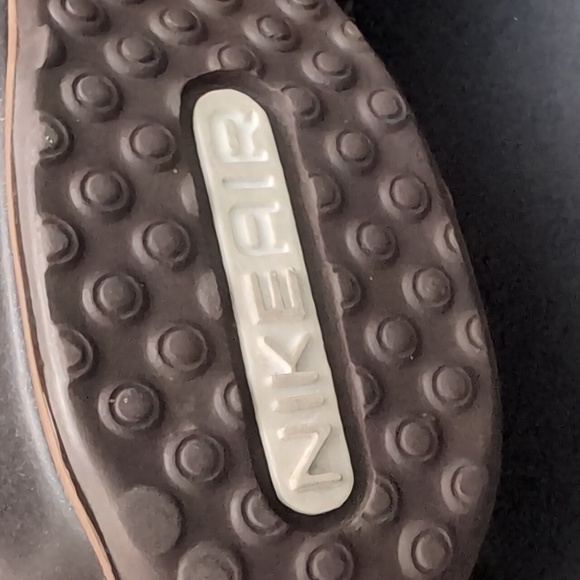 Nike Air/Cole Haan Woman's Brown Wedge Slingback Sandals,Size 7 B. - Picture 9 of 10